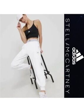 adidas Stella Macartney White Joggers
